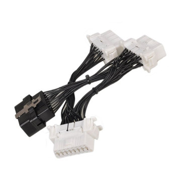 1male à 3female OBD2 16pin Splitter connecteur câble d’Extension